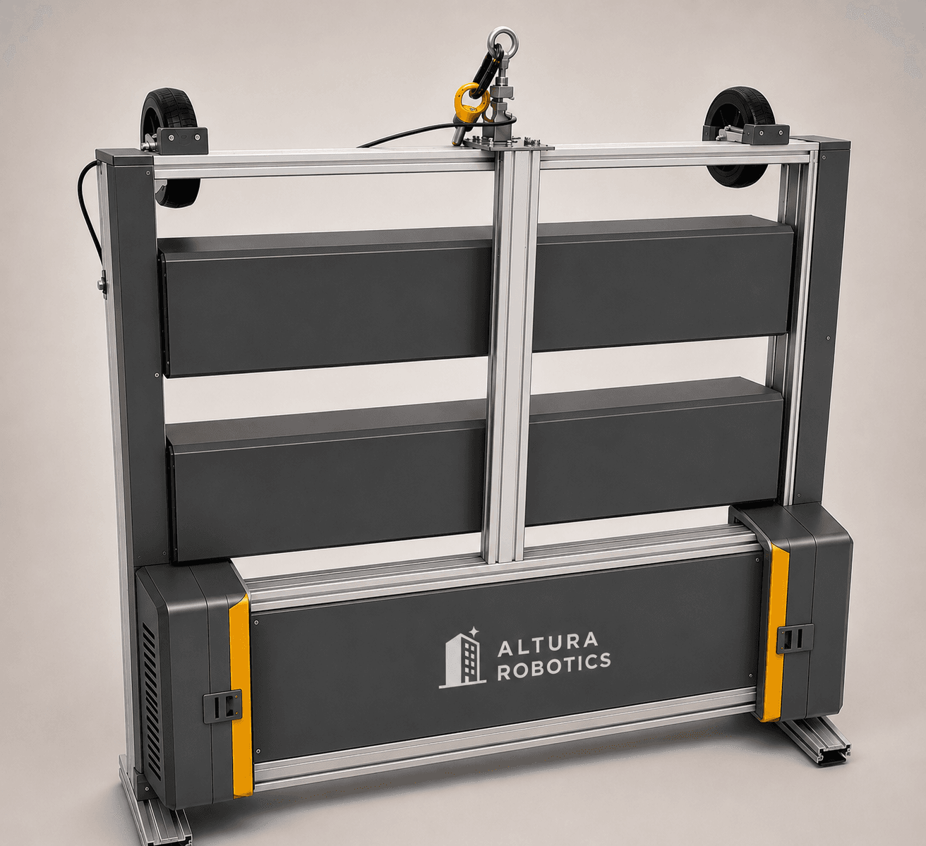Flash, robô de limpeza de fachadas da Altura Robotics